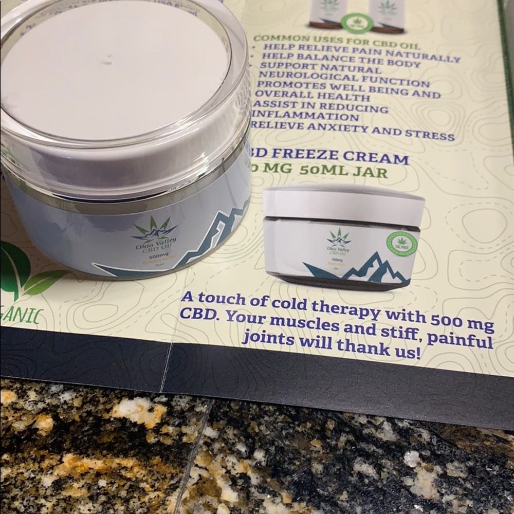 New sealed Pain inflammation freeze cream